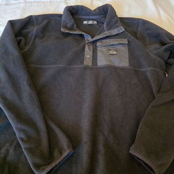 Helly Hansen Maridalen Fleece Pullover Black XL - Picture 2 of 8